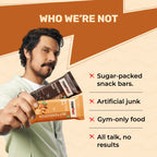 TeinPro Assorted Protein Bars – Caffinity & Butterscotch | 40g Each | 12g Protein | Pack of 6