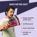 TeinPro Assorted Energy Bars – Berrilicious & Choco Brownie | 40g Each | 7g Protein | Pack of 6