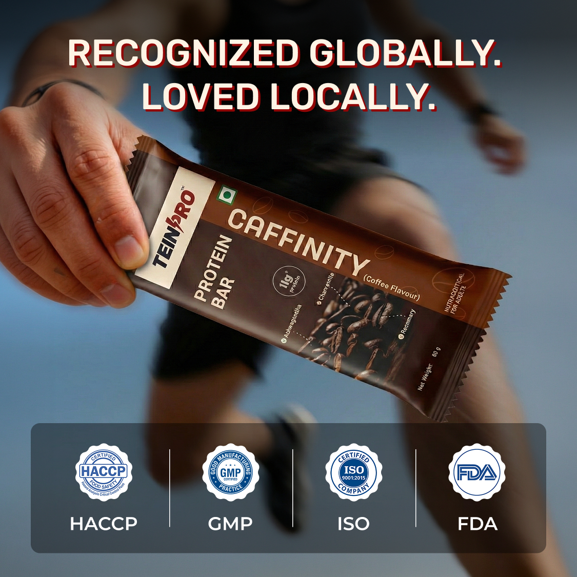 TeinPro Caffinity Protein Bar – 12g