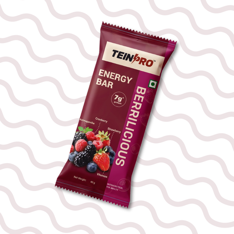 Berrilicious Energy Bar – 7g Protein | 1 Bar