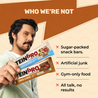 Assorted Protein Bars –  Pack of 12 ( Cookies & Cream | Choco Almond ) | 12g Protein Each