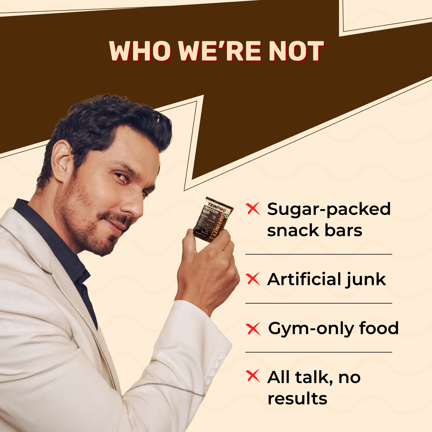 TEINPRO PROTEIN BITES- CAFFINITY (COFFEE FLAVOUR) | PACK OF 10