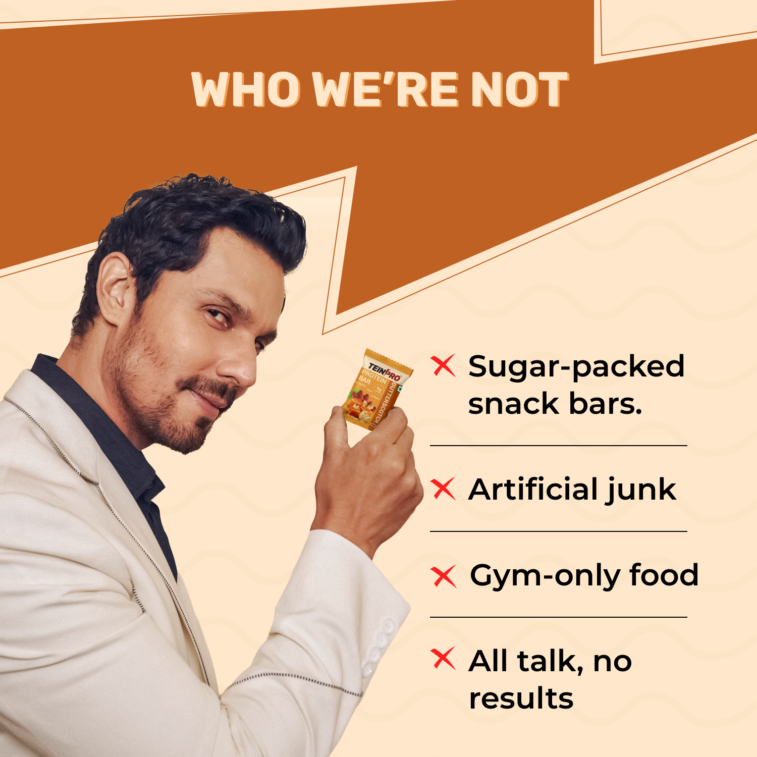 TEINPRO PROTEIN BITES- BUTTERSCOTCH | PACK OF 10