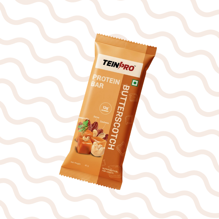 Butterscotch Protein Bar – 12g Protein | 1 Bar