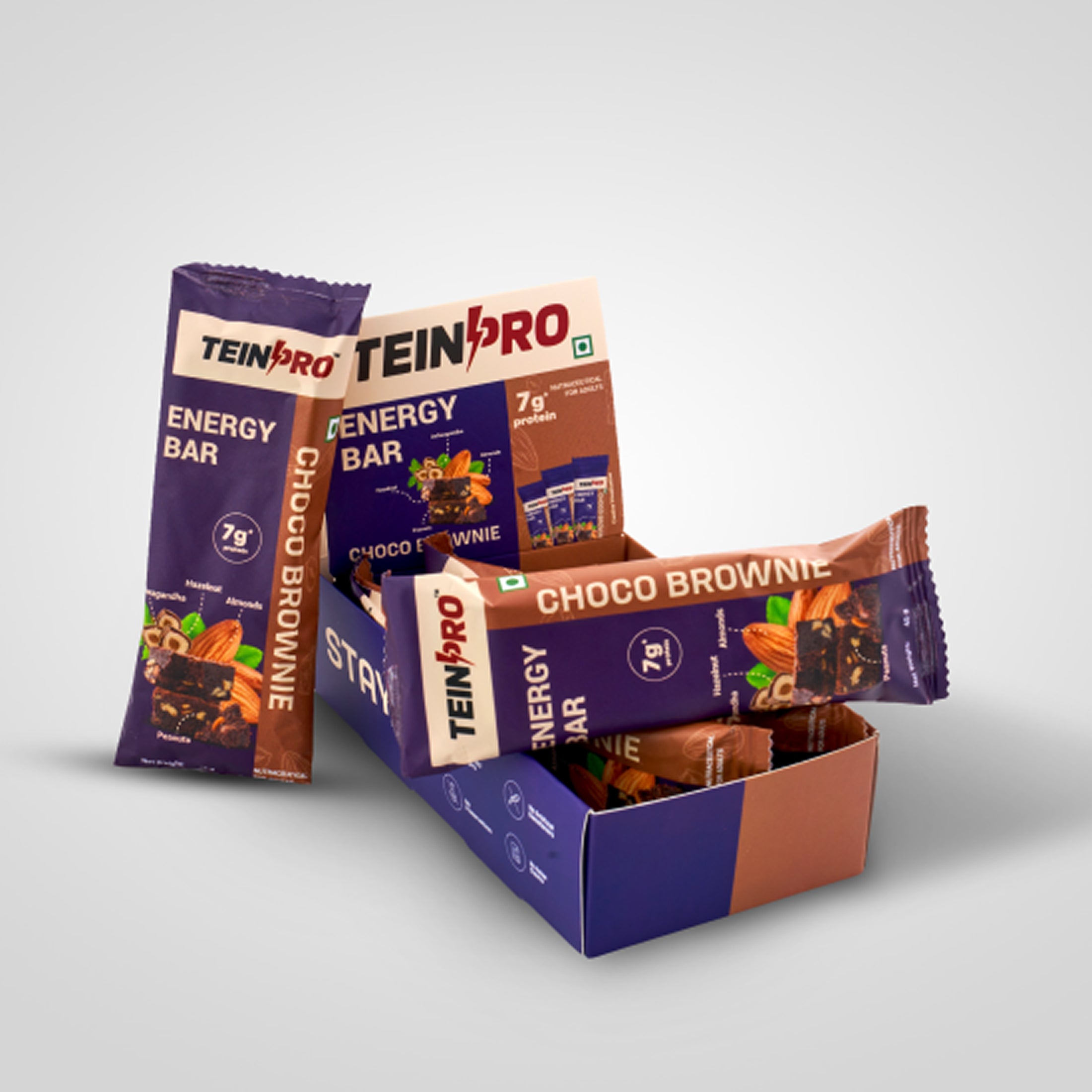 TeinPro Energy Bar – Choco Brownie | Pack of 4